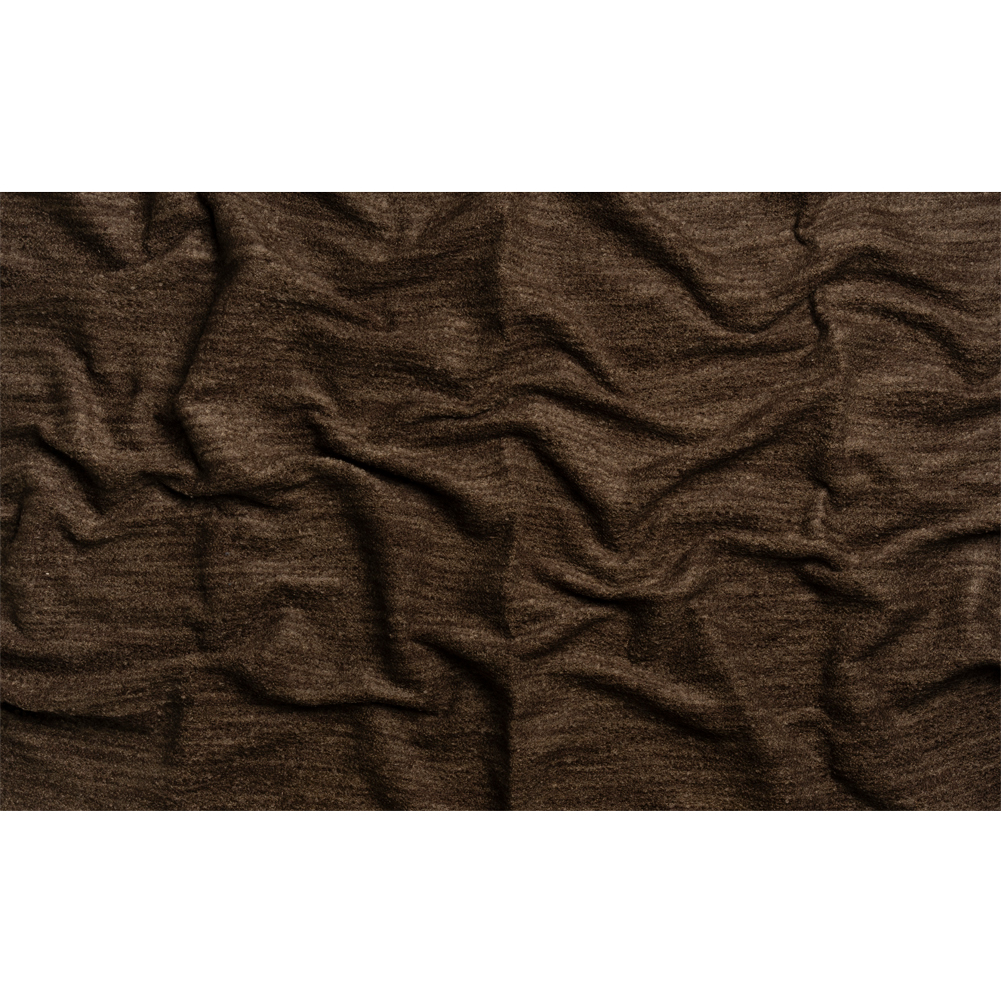Plush Upholstery Boucle – Chocolate Striated – Avenir Collection Plush Upholstery Boucle – Chocolate Striated – Avenir Collection