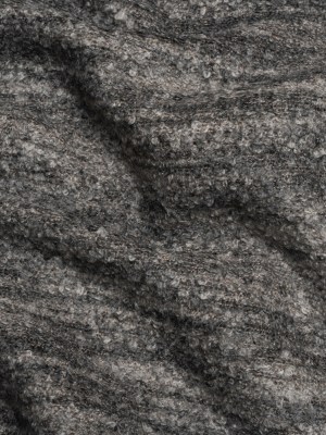 Plush Upholstery Boucle – Graphite Striated – Avenir Collection Plush Upholstery Boucle – Graphite Striated – Avenir Collection
