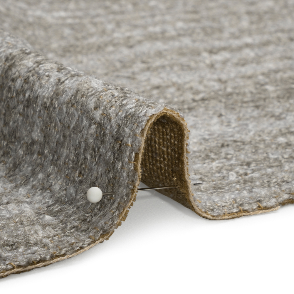 Plush Upholstery Boucle – Pebble Striated – Avenir Collection Plush Upholstery Boucle – Pebble Striated – Avenir Collection