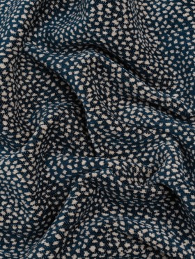 Upholstery Chenille – Navy Spotted – Remus Collection Upholstery Chenille – Navy Spotted – Remus Collection