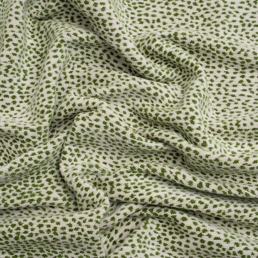 Upholstery Chenille – Grass Spotted – Remus Collection Upholstery Chenille – Grass Spotted – Remus Collection