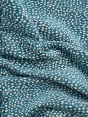 Upholstery Chenille – Peacock Spotted – Remus Collection Upholstery Chenille – Peacock Spotted – Remus Collection