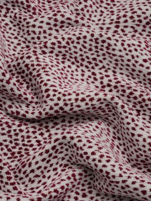 Upholstery Chenille – Raspberry Spotted – Remus Collection Upholstery Chenille – Raspberry Spotted – Remus Collection