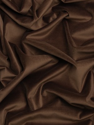 Low Pile Upholstery Velvet – Chocolate – Somerset Collection Low Pile Upholstery Velvet – Chocolate – Somerset Collection