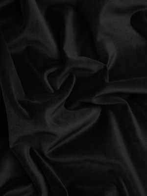 Low Pile Upholstery Velvet – Ebony – Somerset Collection Low Pile Upholstery Velvet – Ebony – Somerset Collection