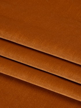 Low Pile Upholstery Velvet – Tangerine – Somerset Collection Low Pile Upholstery Velvet – Tangerine – Somerset Collection