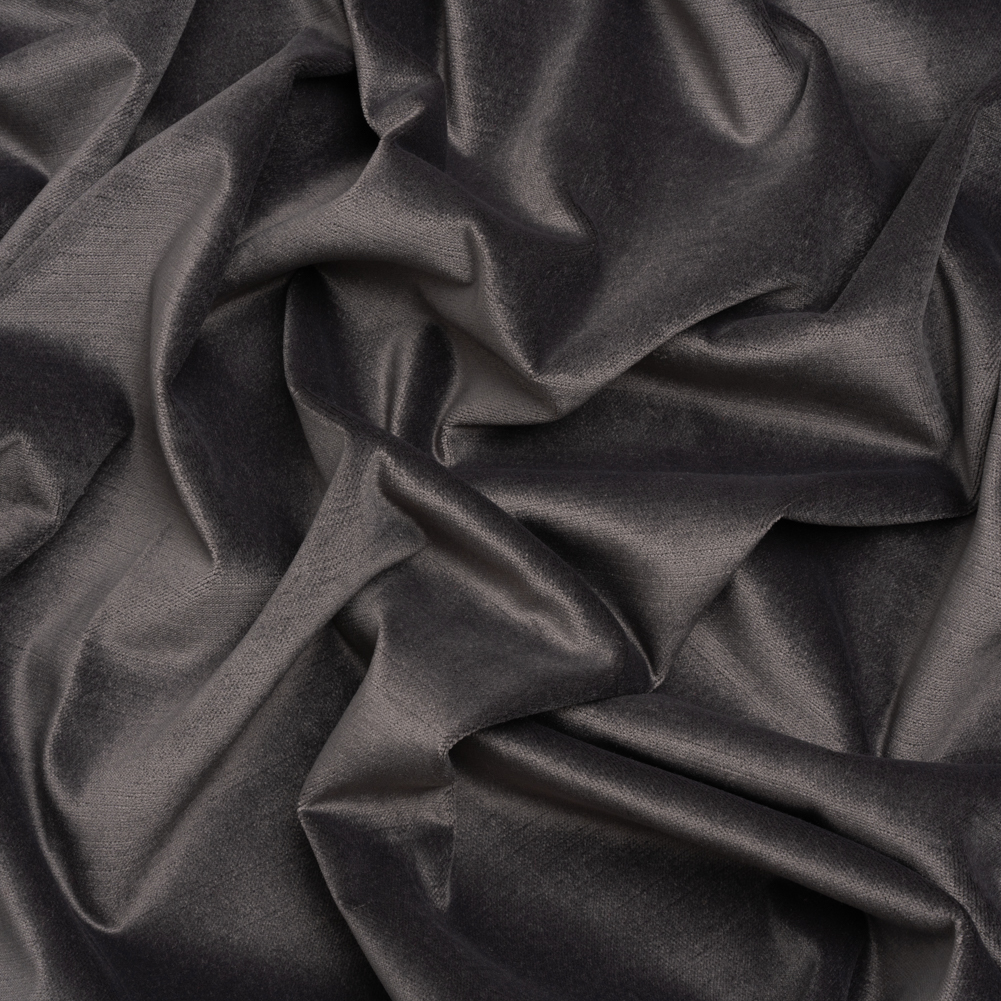 Low Pile Upholstery Velvet – Pewter – Somerset Collection Low Pile Upholstery Velvet – Pewter – Somerset Collection