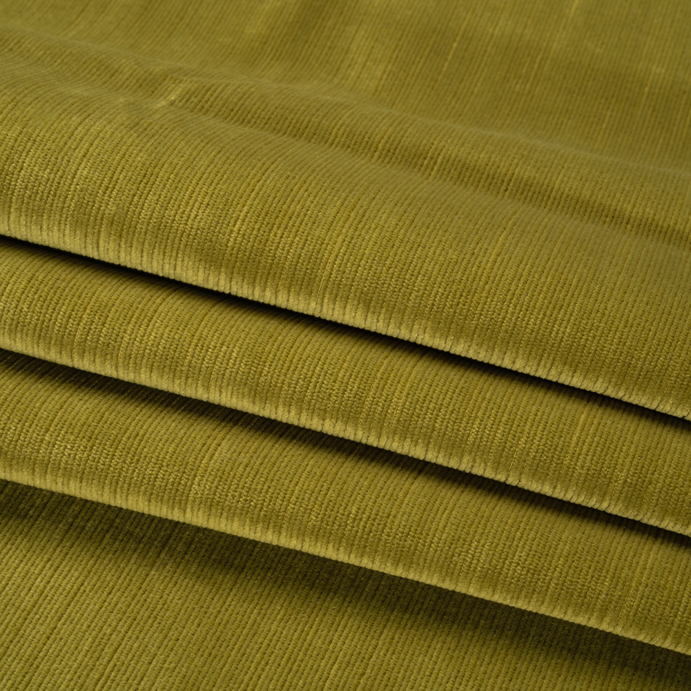 Plush Upholstery Corduroy – Lime – Emerson Collection Plush Upholstery Corduroy – Lime – Emerson Collection