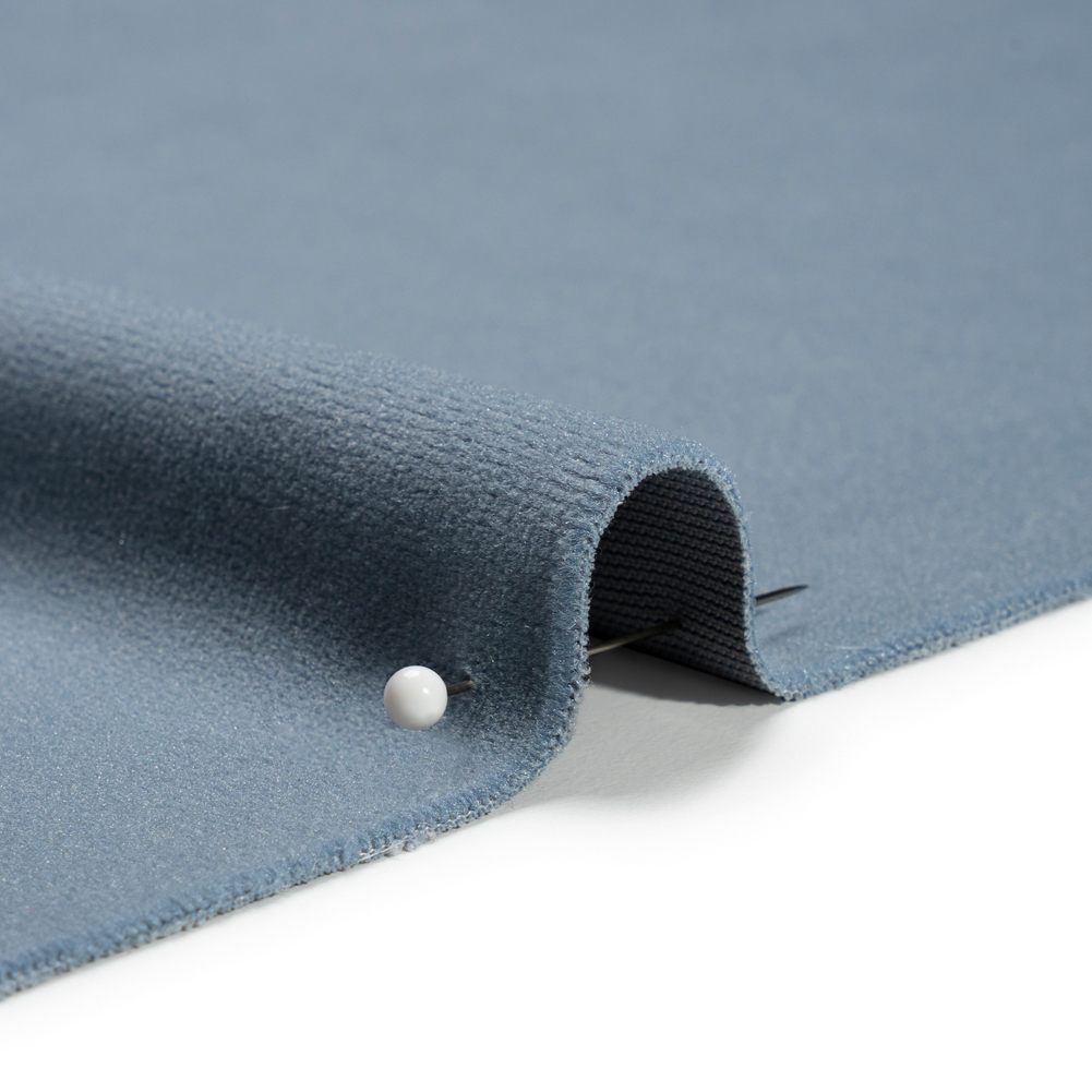 Polyester Velvet for Home Decor – Battleship – Thornton Collection Polyester Velvet for Home Decor – Battleship – Thornton Collection