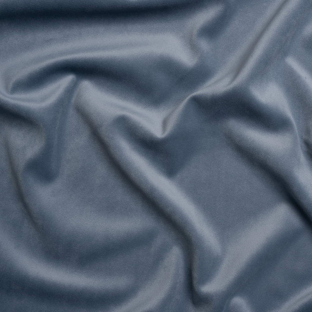 Polyester Velvet for Home Decor – Battleship – Thornton Collection Polyester Velvet for Home Decor – Battleship – Thornton Collection