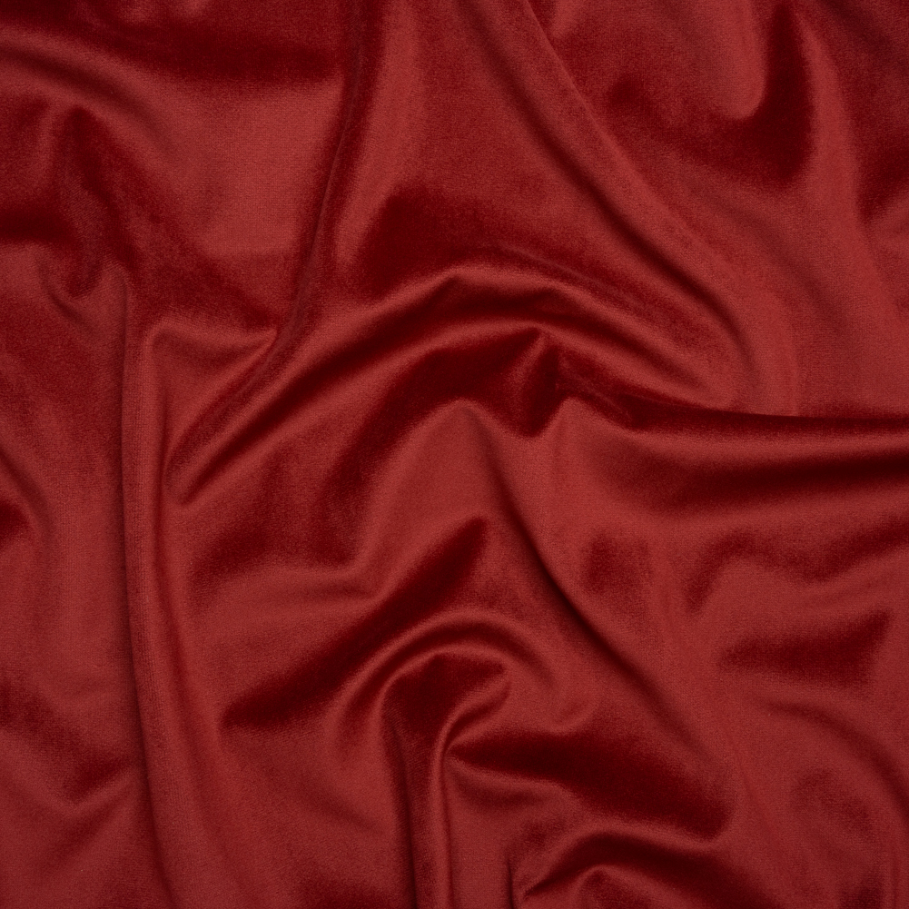Polyester Velvet for Home Decor – Cherry – Thornton Collection Polyester Velvet for Home Decor – Cherry – Thornton Collection