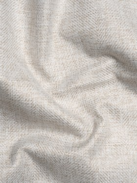 Blackout Polyester Drapery Twill – Heathered Almond Herringbone Stripes – Tillery Collection Blackout Polyester Drapery Twill – Heathered Almond Herringbone Stripes – Tillery Collection