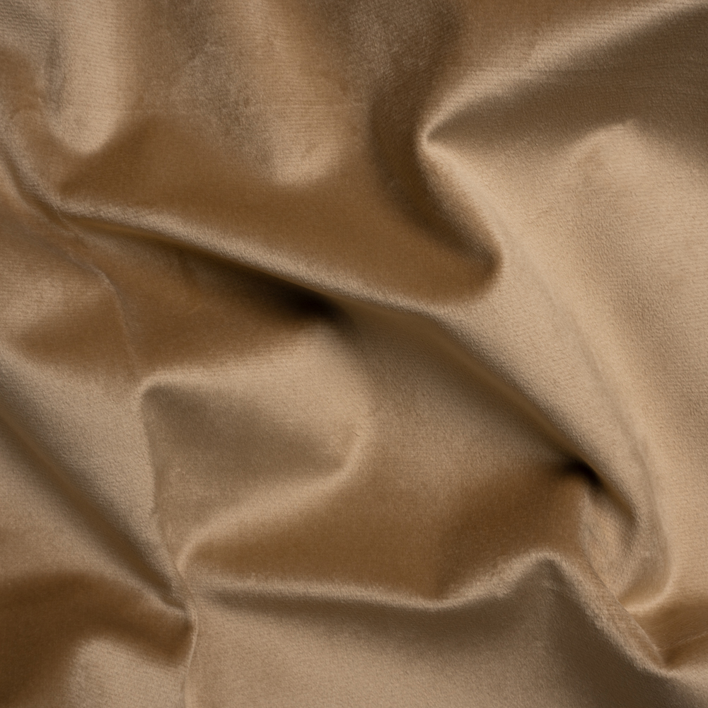 Blackout Polyester Drapery Velvet – Almond – Eldon Collection Blackout Polyester Drapery Velvet – Almond – Eldon Collection