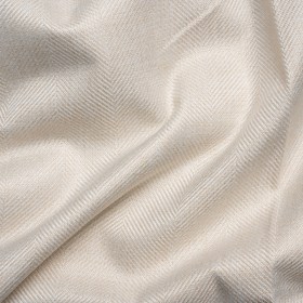 Blackout Polyester Drapery Twill – Heathered Pearl Herringbone Stripes – Tillery Collection Blackout Polyester Drapery Twill – Heathered Pearl Herringbone Stripes – Tillery Collection