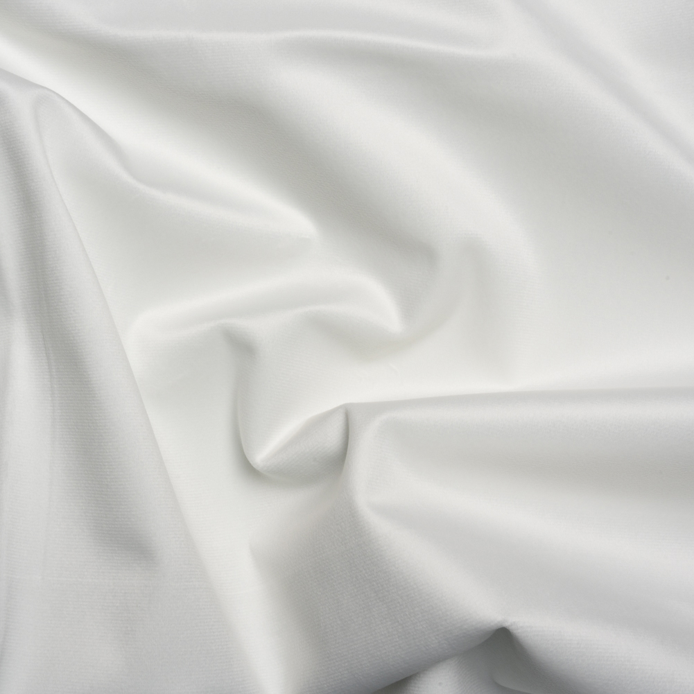 Blackout Polyester Drapery Velvet – White – Eldon Collection Blackout Polyester Drapery Velvet – White – Eldon Collection