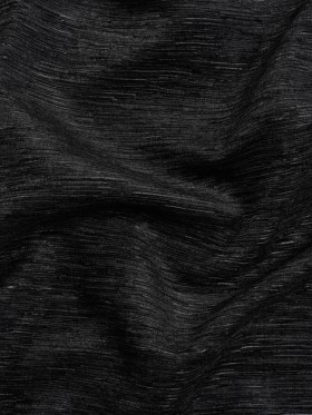 Luxe Home Decor Chenille 110″ – Black Striated – Mayberry Collection Luxe Home Decor Chenille 110″ – Black Striated – Mayberry Collection