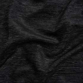 Luxe Home Decor Chenille 110″ – Black Striated – Mayberry Collection Luxe Home Decor Chenille 110″ – Black Striated – Mayberry Collection