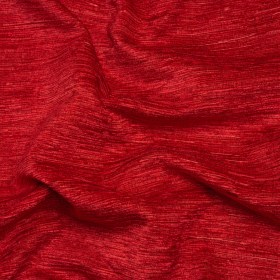 Luxe Home Decor Chenille 110″ – Red Apple Striated – Mayberry Collection Luxe Home Decor Chenille 110″ – Red Apple Striated – Mayberry Collection