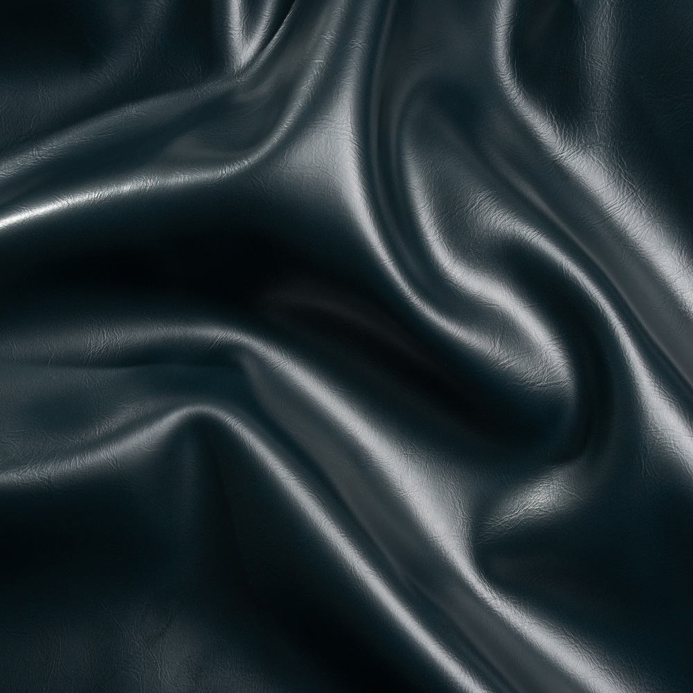 Upholstery Faux Leather with Brushed Fabric Backing – Blueberry – Alida Collection Upholstery Faux Leather with Brushed Fabric Backing – Blueberry – Alida Collection