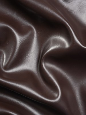 Upholstery Faux Leather with Brushed Fabric Backing – Brown – Alida Collection Upholstery Faux Leather with Brushed Fabric Backing – Brown – Alida Collection