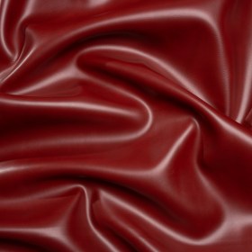 Upholstery Faux Leather with Brushed Fabric Backing – Cherry – Alida Collection Upholstery Faux Leather with Brushed Fabric Backing – Cherry – Alida Collection