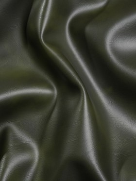 Upholstery Faux Leather with Brushed Fabric Backing – Emerald – Alida Collection Upholstery Faux Leather with Brushed Fabric Backing – Emerald – Alida Collection