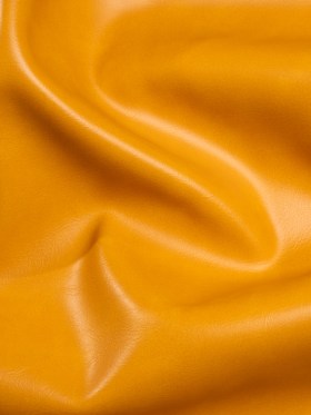 Upholstery Faux Leather with Brushed Fabric Backing – Mustard – Alida Collection Upholstery Faux Leather with Brushed Fabric Backing – Mustard – Alida Collection