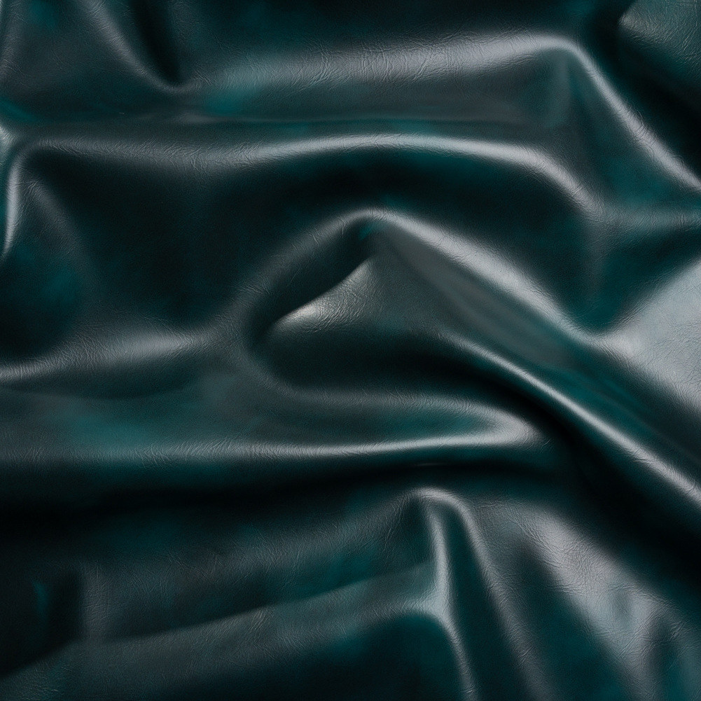 Upholstery Faux Leather with Brushed Fabric Backing – North Sea – Alida Collection Upholstery Faux Leather with Brushed Fabric Backing – North Sea – Alida Collection