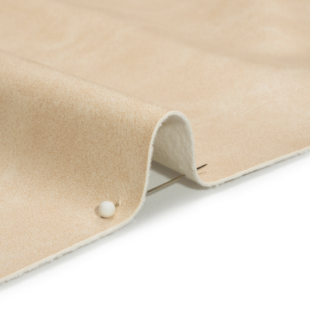 Upholstery Faux Leather with Brushed Fabric Backing – Quartz – Alida Collection Upholstery Faux Leather with Brushed Fabric Backing – Quartz – Alida Collection