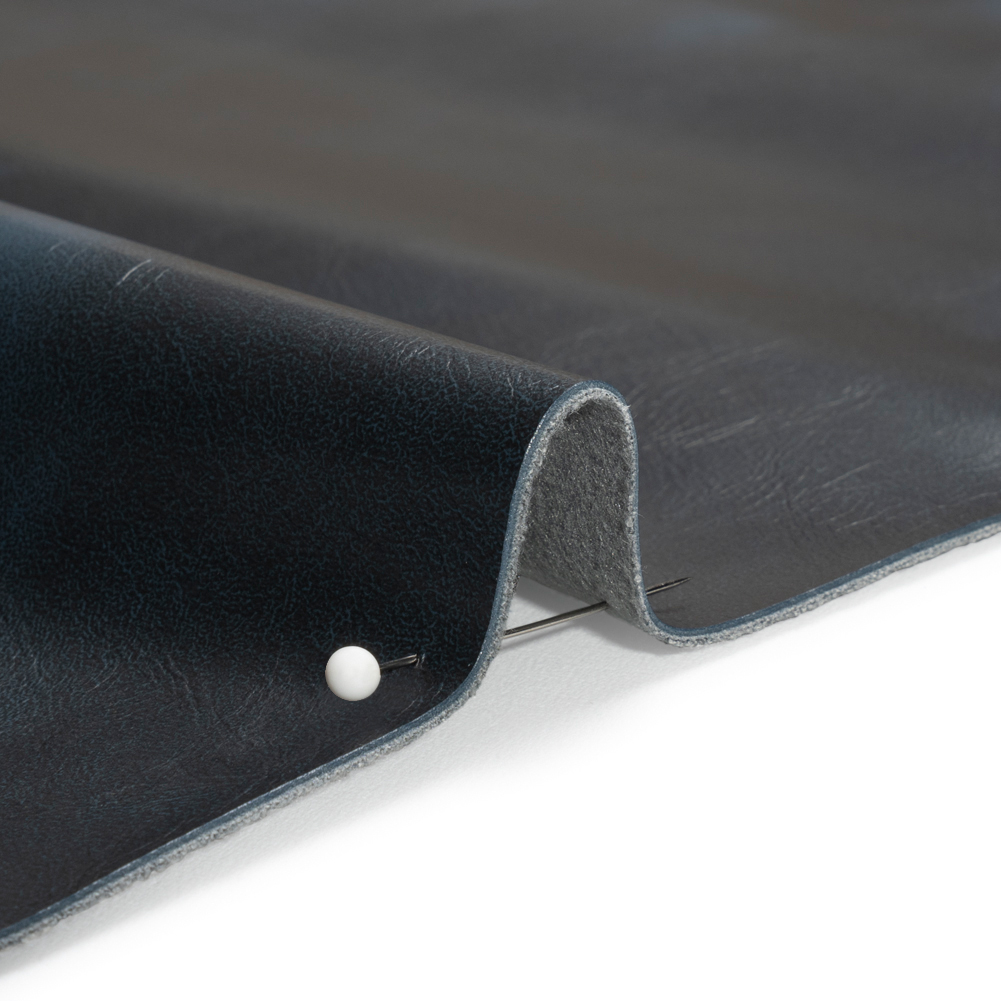 Upholstery Faux Leather with Brushed Fabric Backing – Smoke – Alida Collection Upholstery Faux Leather with Brushed Fabric Backing – Smoke – Alida Collection