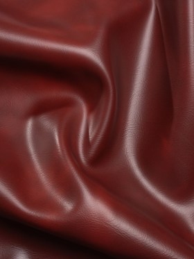 Upholstery Faux Leather with Brushed Fabric Backing – Red Apple – Alida Collection Upholstery Faux Leather with Brushed Fabric Backing – Red Apple – Alida Collection