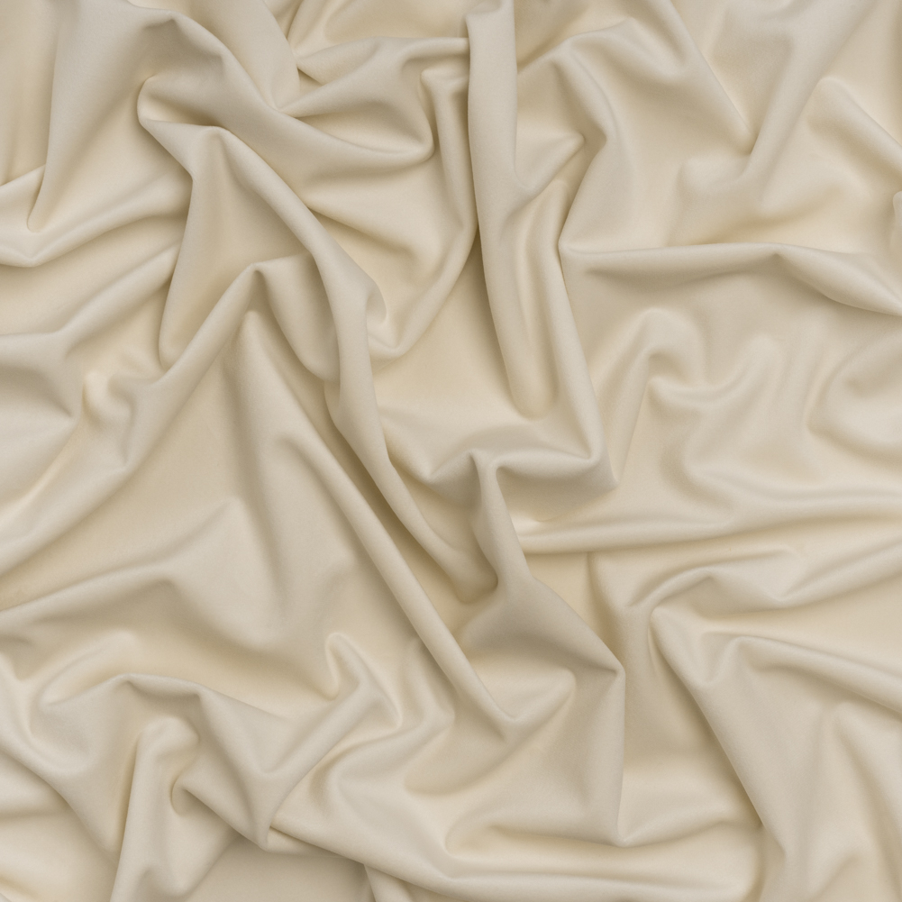 Polyester Upholstery Microvelvet – Off White – Ramsey Collection Polyester Upholstery Microvelvet – Off White – Ramsey Collection