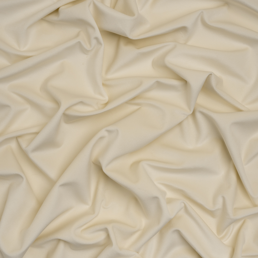 Polyester Upholstery Microvelvet – Ivory – Ramsey Collection Polyester Upholstery Microvelvet – Ivory – Ramsey Collection