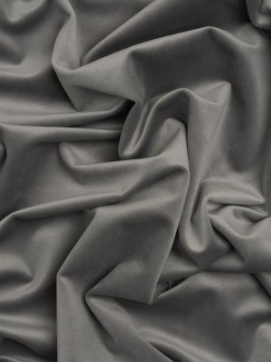 Polyester Upholstery Microvelvet – Dark Gray – Ramsey Collection Polyester Upholstery Microvelvet – Dark Gray – Ramsey Collection