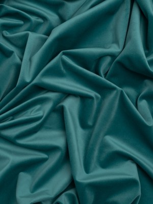 Polyester Upholstery Microvelvet – Teal – Ramsey Collection Polyester Upholstery Microvelvet – Teal – Ramsey Collection