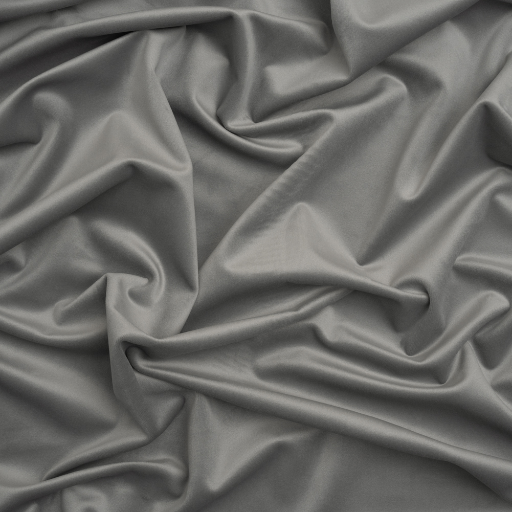 Polyester Upholstery Microvelvet – Light Gray – Ramsey Collection Polyester Upholstery Microvelvet – Light Gray – Ramsey Collection