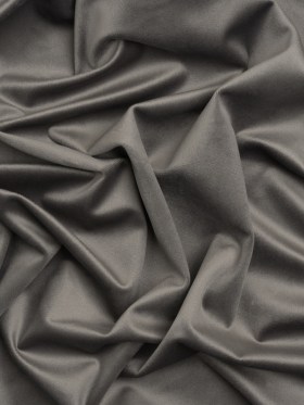 Polyester Upholstery Microvelvet – Steel Gray – Ramsey Collection Polyester Upholstery Microvelvet – Steel Gray – Ramsey Collection