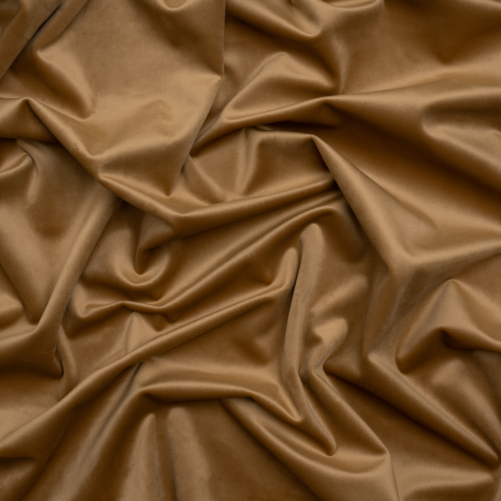 Polyester Upholstery Microvelvet – Warm Tan – Ramsey Collection Polyester Upholstery Microvelvet – Warm Tan – Ramsey Collection
