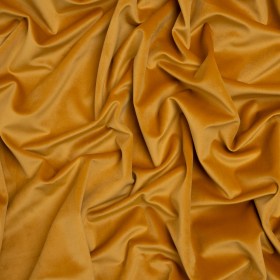 Polyester Upholstery Microvelvet – Saffron Yellow – Ramsey Collection Polyester Upholstery Microvelvet – Saffron Yellow – Ramsey Collection