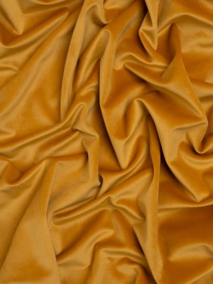 Polyester Upholstery Microvelvet – Saffron Yellow – Ramsey Collection Polyester Upholstery Microvelvet – Saffron Yellow – Ramsey Collection