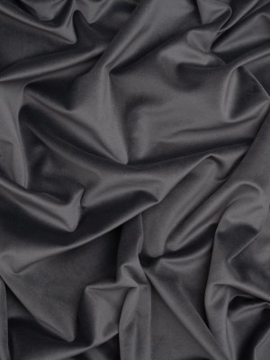 Polyester Upholstery Microvelvet – Iron Gray – Ramsey Collection Polyester Upholstery Microvelvet – Iron Gray – Ramsey Collection