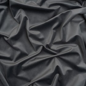 Polyester Upholstery Microvelvet – Poppy Seed Gray – Ramsey Collection Polyester Upholstery Microvelvet – Poppy Seed Gray – Ramsey Collection