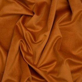 Polyester Upholstery Microvelvet – Harvest Orange – Ramsey Collection Polyester Upholstery Microvelvet – Harvest Orange – Ramsey Collection