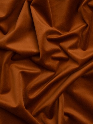 Polyester Upholstery Microvelvet – Burnt Orange – Ramsey Collection Polyester Upholstery Microvelvet – Burnt Orange – Ramsey Collection