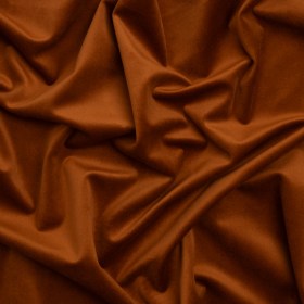 Polyester Upholstery Microvelvet – Burnt Orange – Ramsey Collection Polyester Upholstery Microvelvet – Burnt Orange – Ramsey Collection