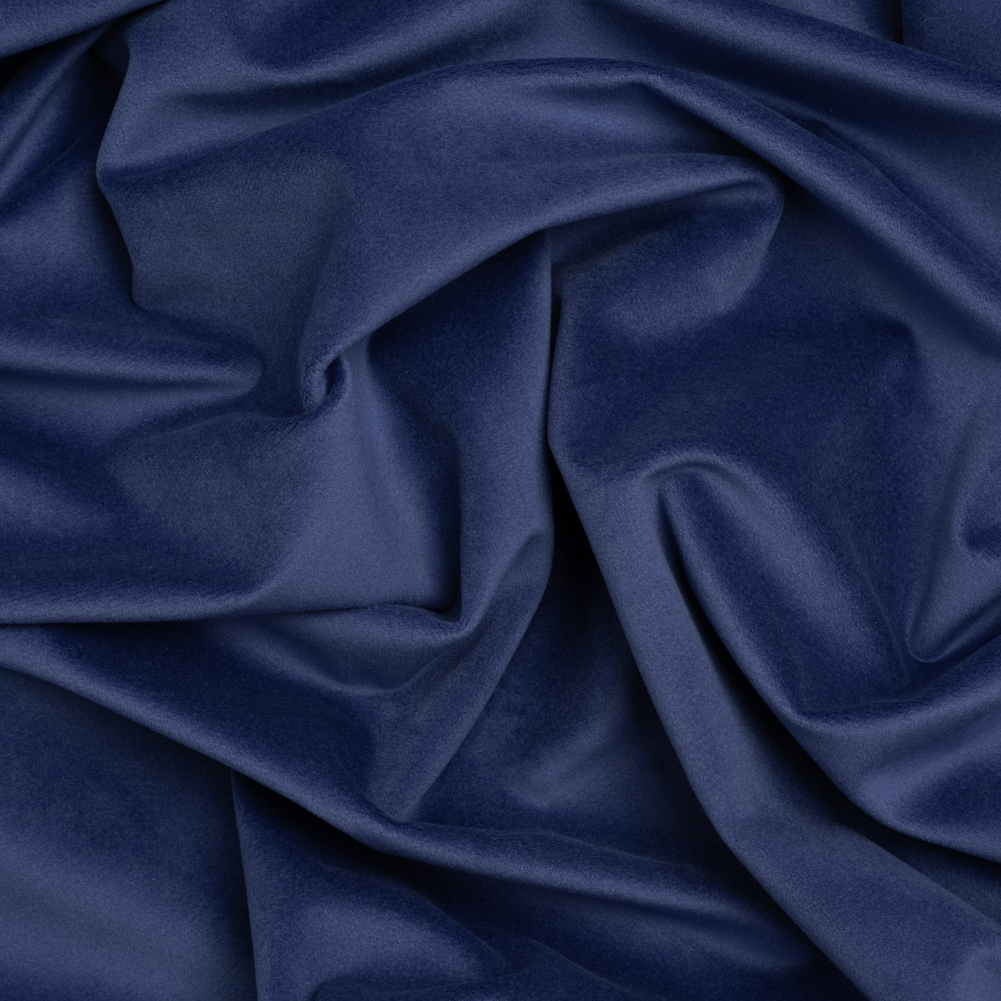 Polyester Upholstery Microvelvet – Classic Blue – Ramsey Collection Polyester Upholstery Microvelvet – Classic Blue – Ramsey Collection