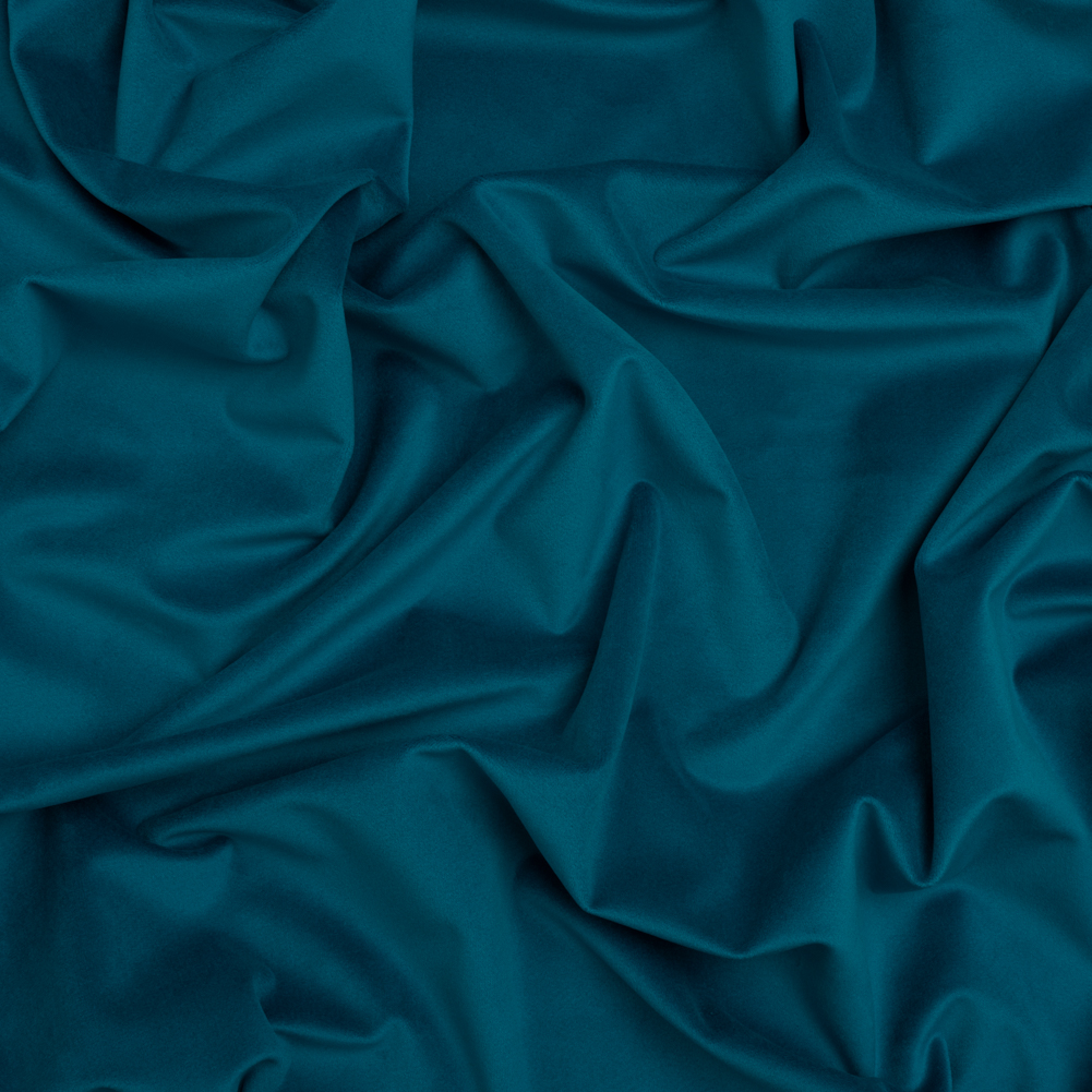 Polyester Upholstery Microvelvet – Cerulean Blue – Ramsey Collection Polyester Upholstery Microvelvet – Cerulean Blue – Ramsey Collection