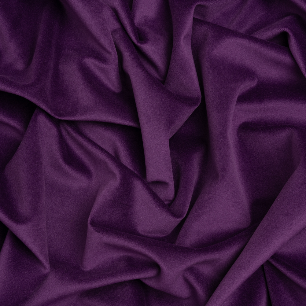 Polyester Upholstery Microvelvet – Royal Purple – Ramsey Collection Polyester Upholstery Microvelvet – Royal Purple – Ramsey Collection
