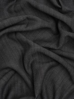 Linen Blend Drapery Woven – Charcoal – Cumberland Collection Linen Blend Drapery Woven – Charcoal – Cumberland Collection