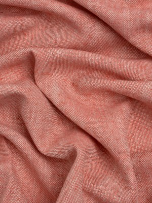 Linen Blend Drapery Woven – Flamingo – Cumberland Collection Linen Blend Drapery Woven – Flamingo – Cumberland Collection